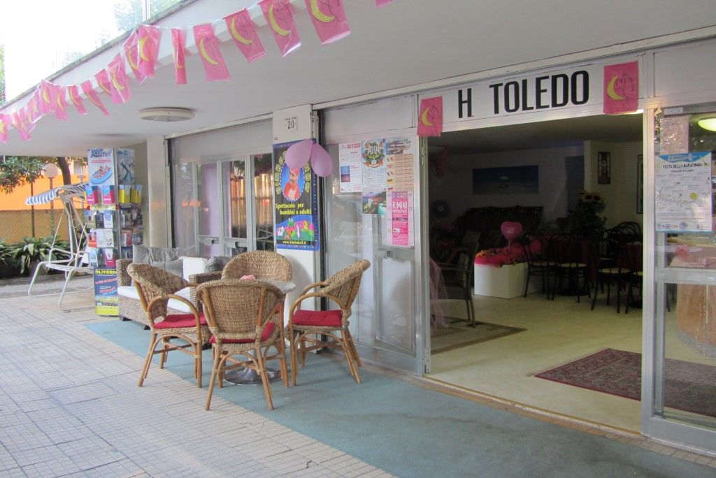 Hotel Toledo Rimini Bagian luar foto