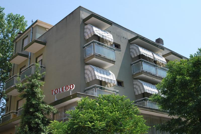 Hotel Toledo Rimini Bagian luar foto
